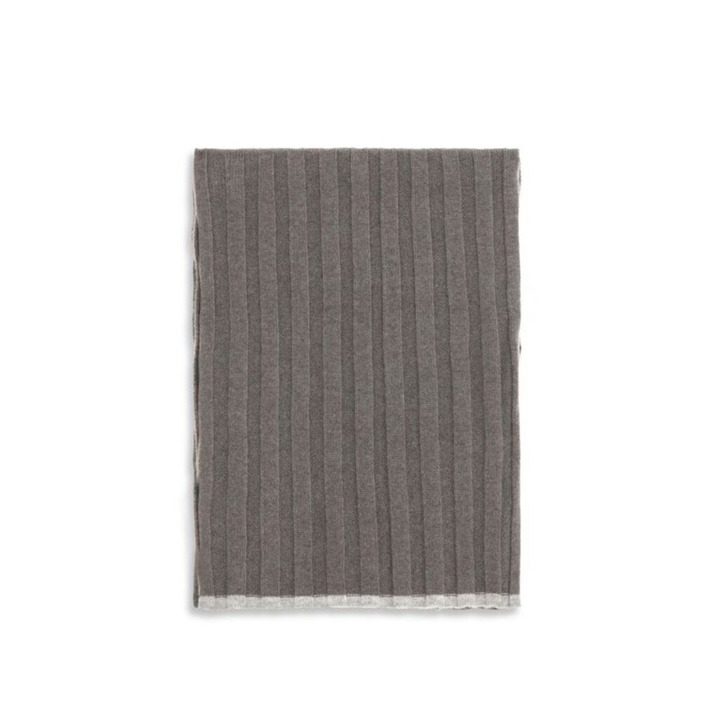 Brunello Cucinelli Brown Cashmere Men's Scarf